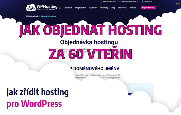 Jak zřidit hosting pro WordPress