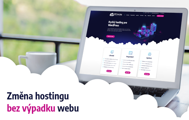 Změna hostingu bez výpadku webu