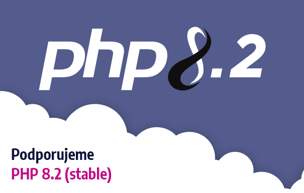 Podporujeme PHP 8.2 (stable)