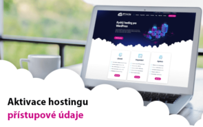 Aktivace hostingu – přístupové údaje