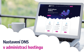 Nastavujeme DNS záznamy v administraci hostingu